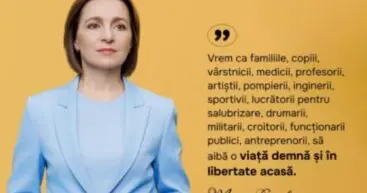 Майя Санду написала пожелание будущему президенту Молдовы